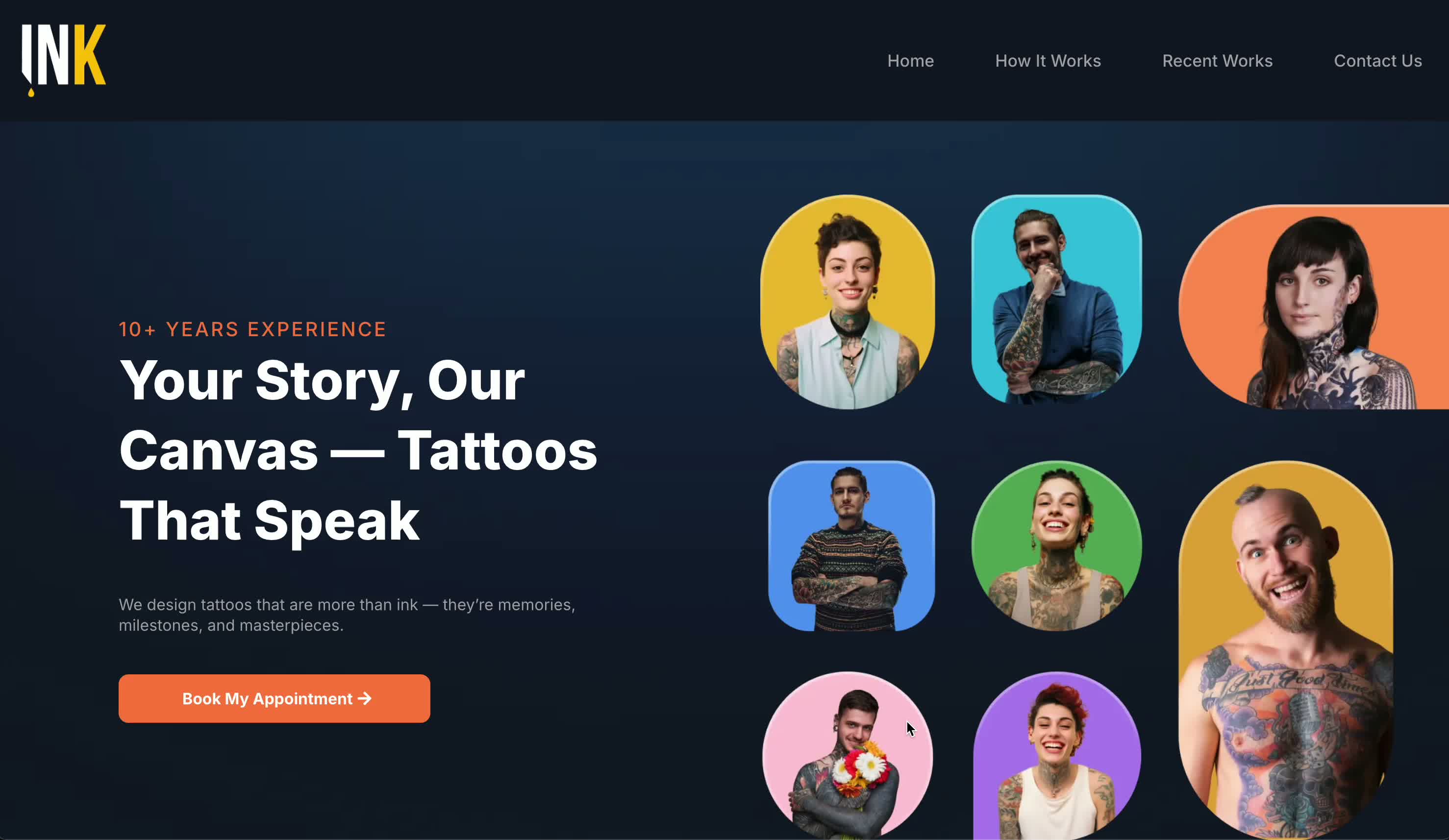 Animated pop-ups preview